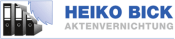 Bewertungen HEIKO BICK Aktenvernichtung