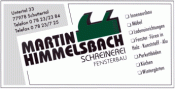 Bewertungen Martin Himmelsbach Schreinerei